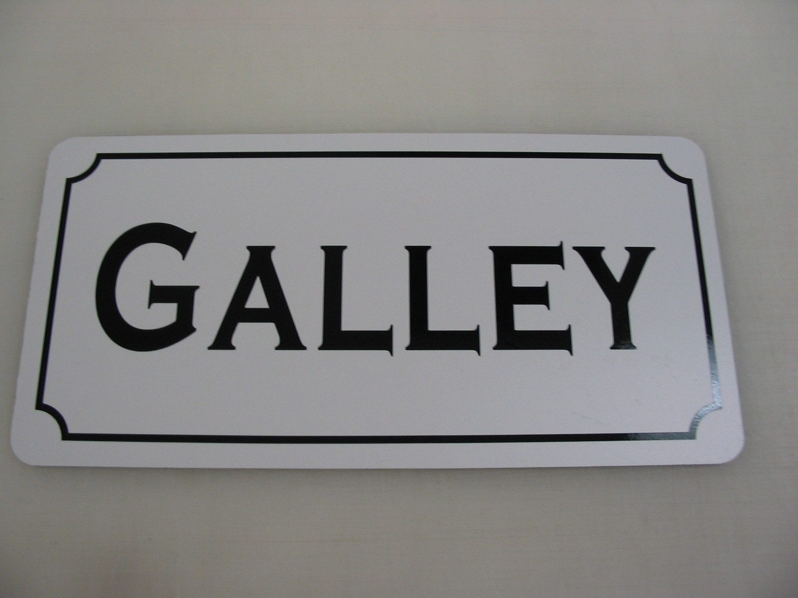 GALLEY Metal Sign 4 Nautical BAR Shop Sail Fishing Boat Dock Yacht Ship Marina