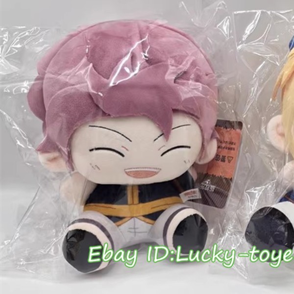 20cm Official FAIRY TAIL Natsu Plush Doll Stuffed Dress up Plushie Pillow