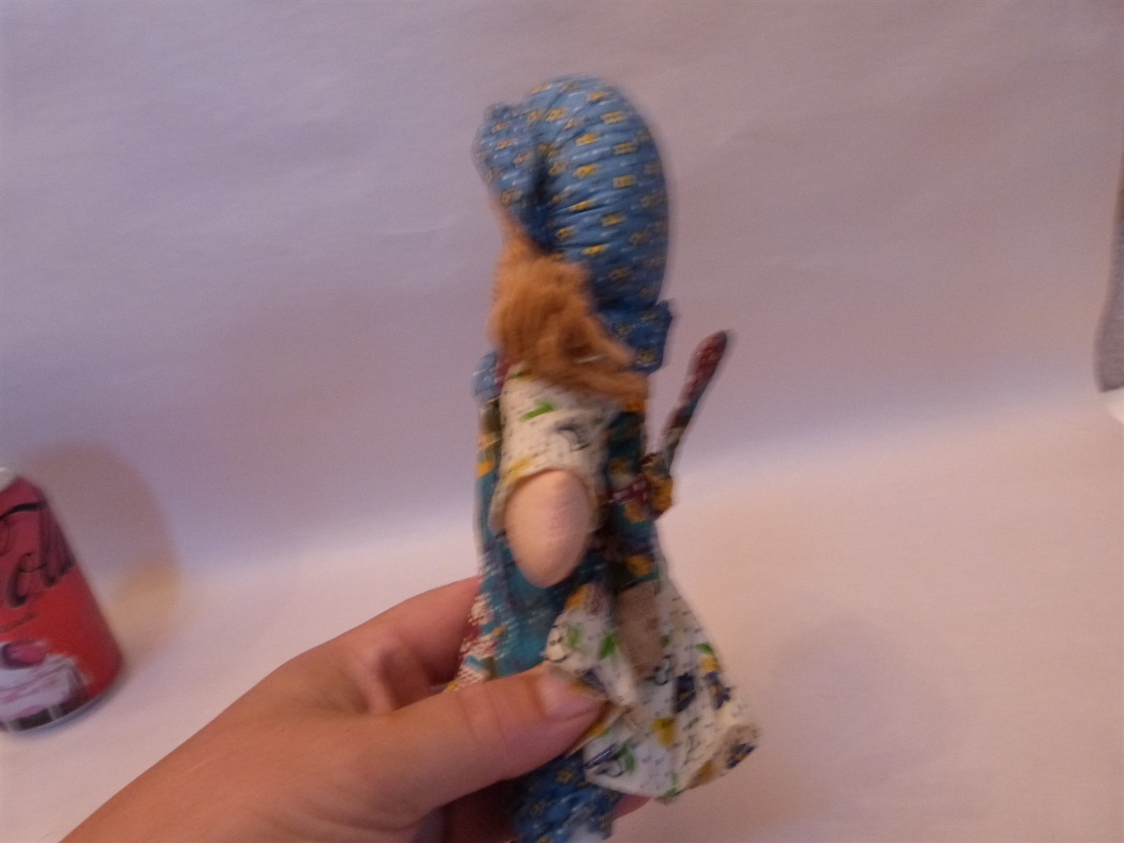 ~ VINTAGE 1970s Knickerbocker Original Holly Hobbie Plush Ragdoll 9″