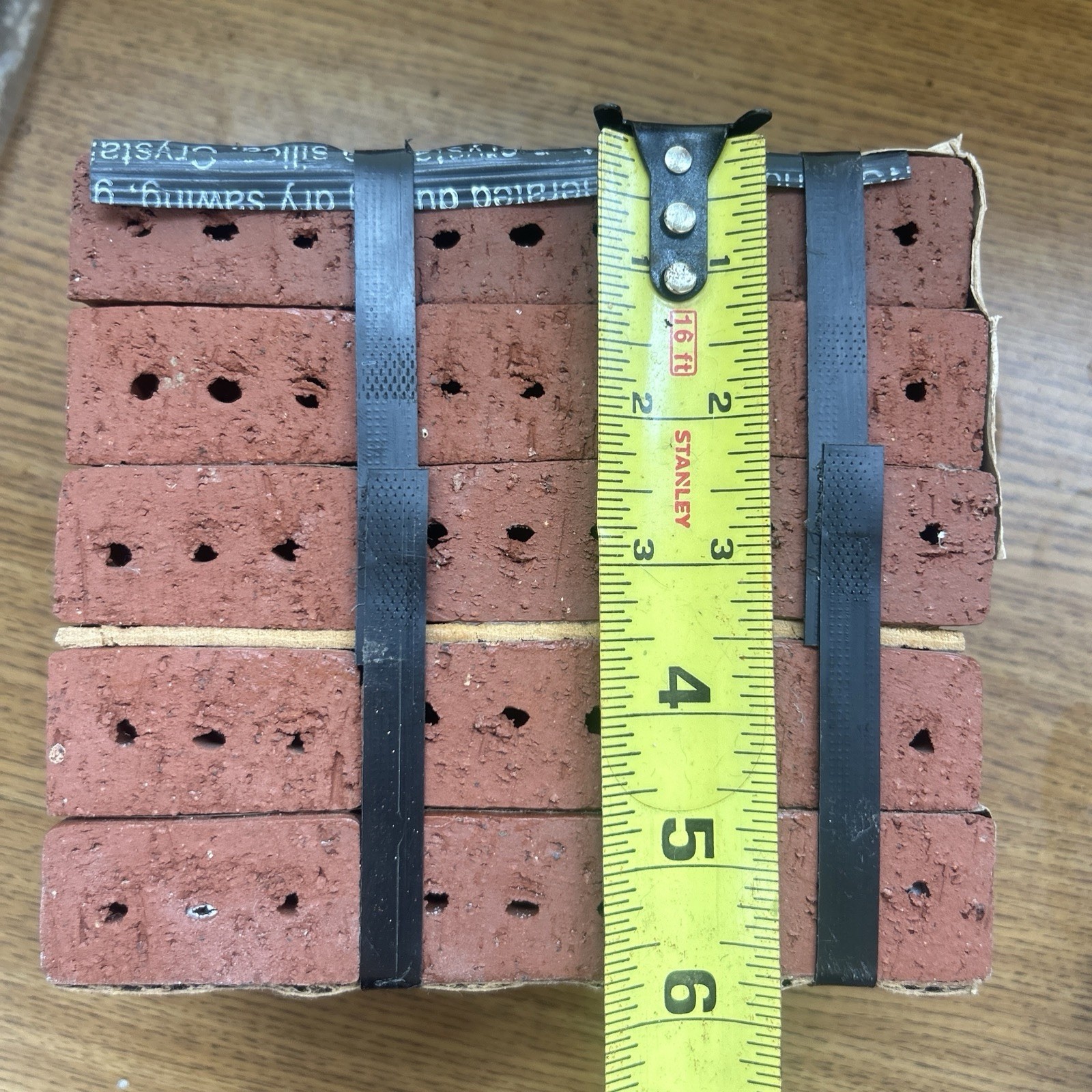 Mini Belden Brick Paperweights 125th Lot of 96. Ohio Bricks
