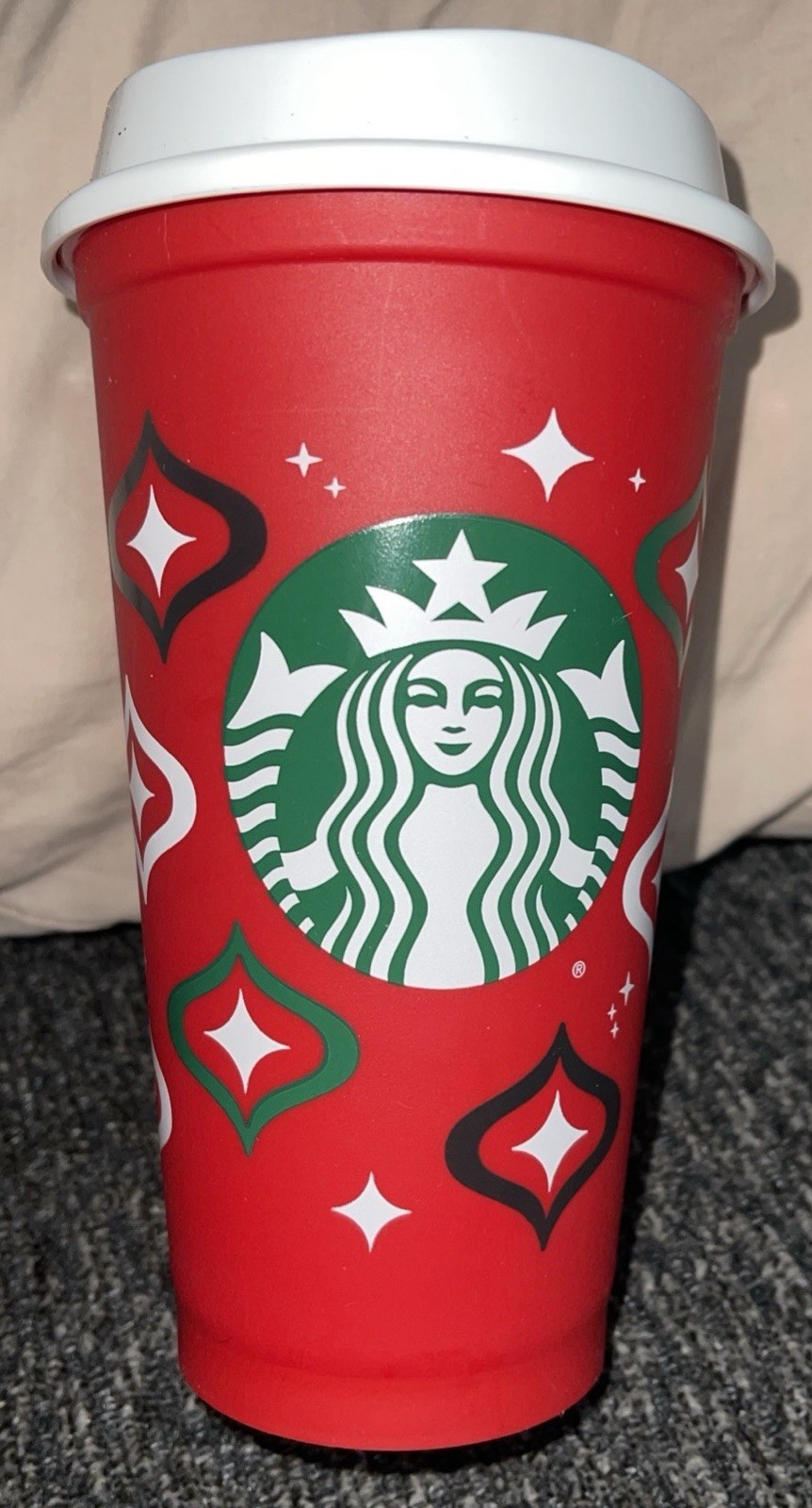 Starbucks Christmas Holiday 2023 Red Cup Day Coffee Cup 16 oz (B2)