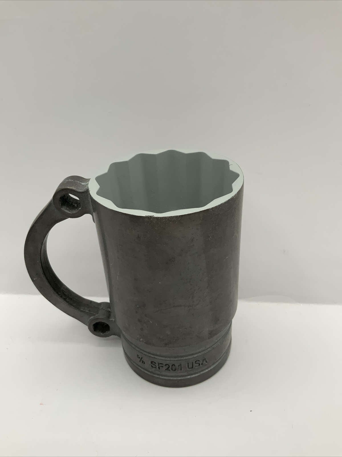 Snap-On Tools Aluminum Metal Flankard Mug Stein 5/8 SF201 USA