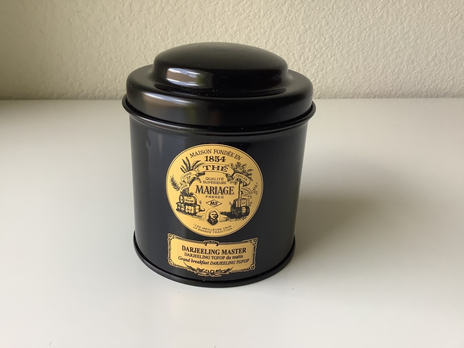 Mariage Freres Darjeeling Master Tea Tin France 2004 Empty