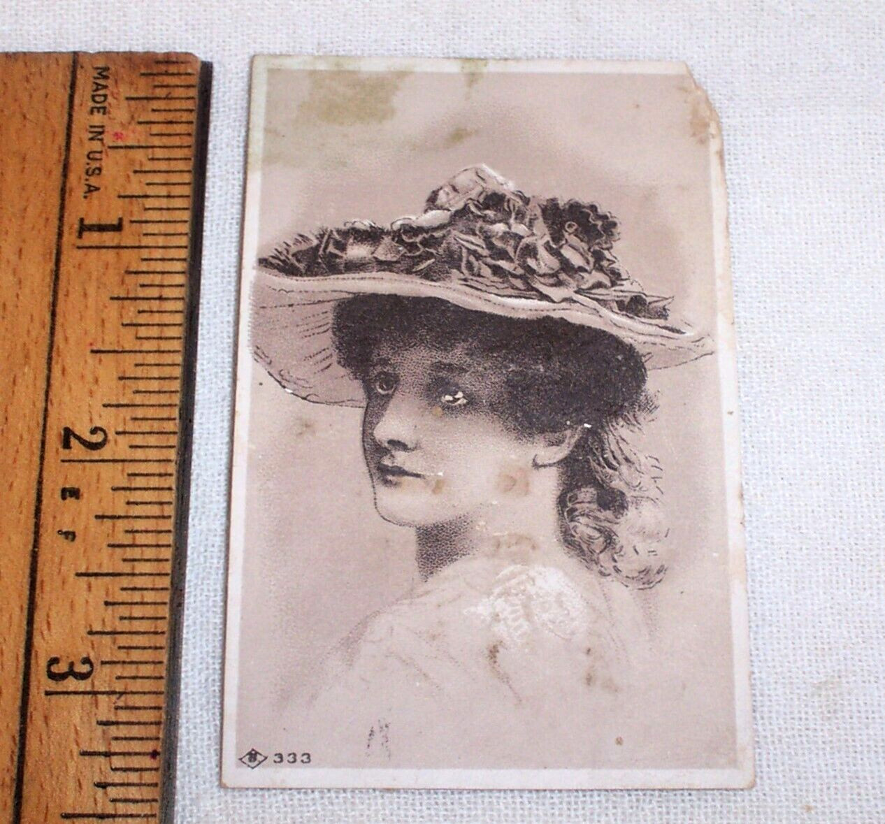ca. 1890 Trade Card , James M. Lawton Pianos Organs New Bedford Massachusetts