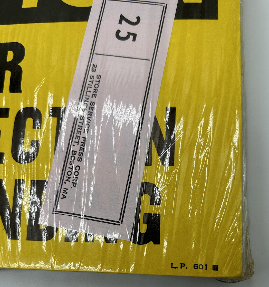 CAUTION Wear Eye Protection When Factory Safety Sign Caution Warning 25 Vintage