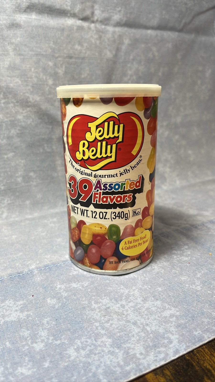 Jelly Belly 39 Assorted Flavors 12 oz Collector Tin Can *Unopened!*