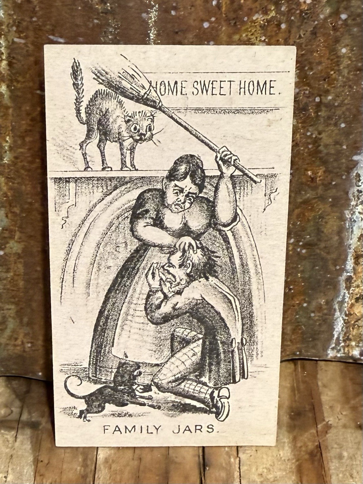 Victorian Trade Card Charles De Groff Card & Job Printer Poughkeepsie NY