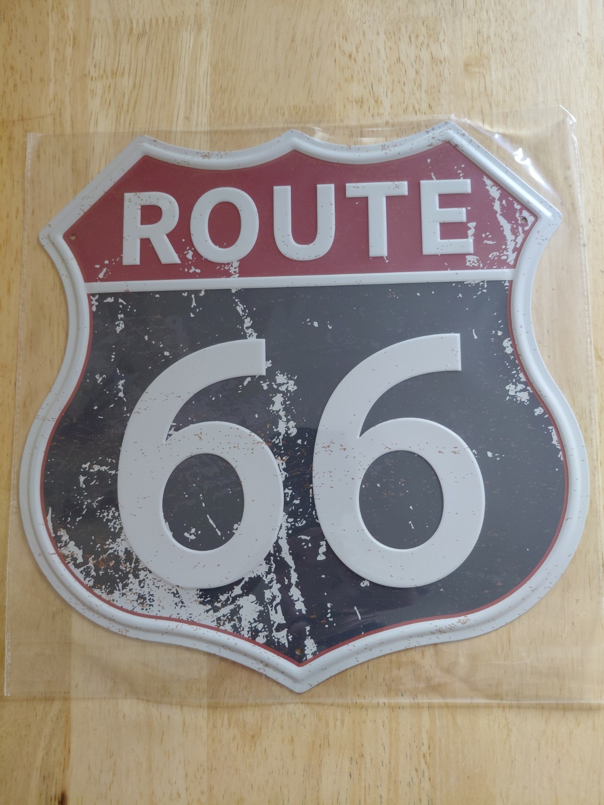 Route 66 Sign 11.5″x11.5″ Reproduction New