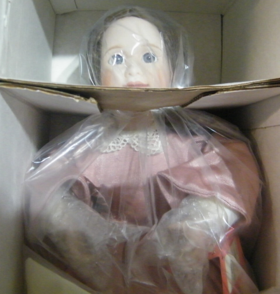 Ashton Drake MEG by Wendy Lawton Little Women Porcelain Doll 13″ IOB 96252