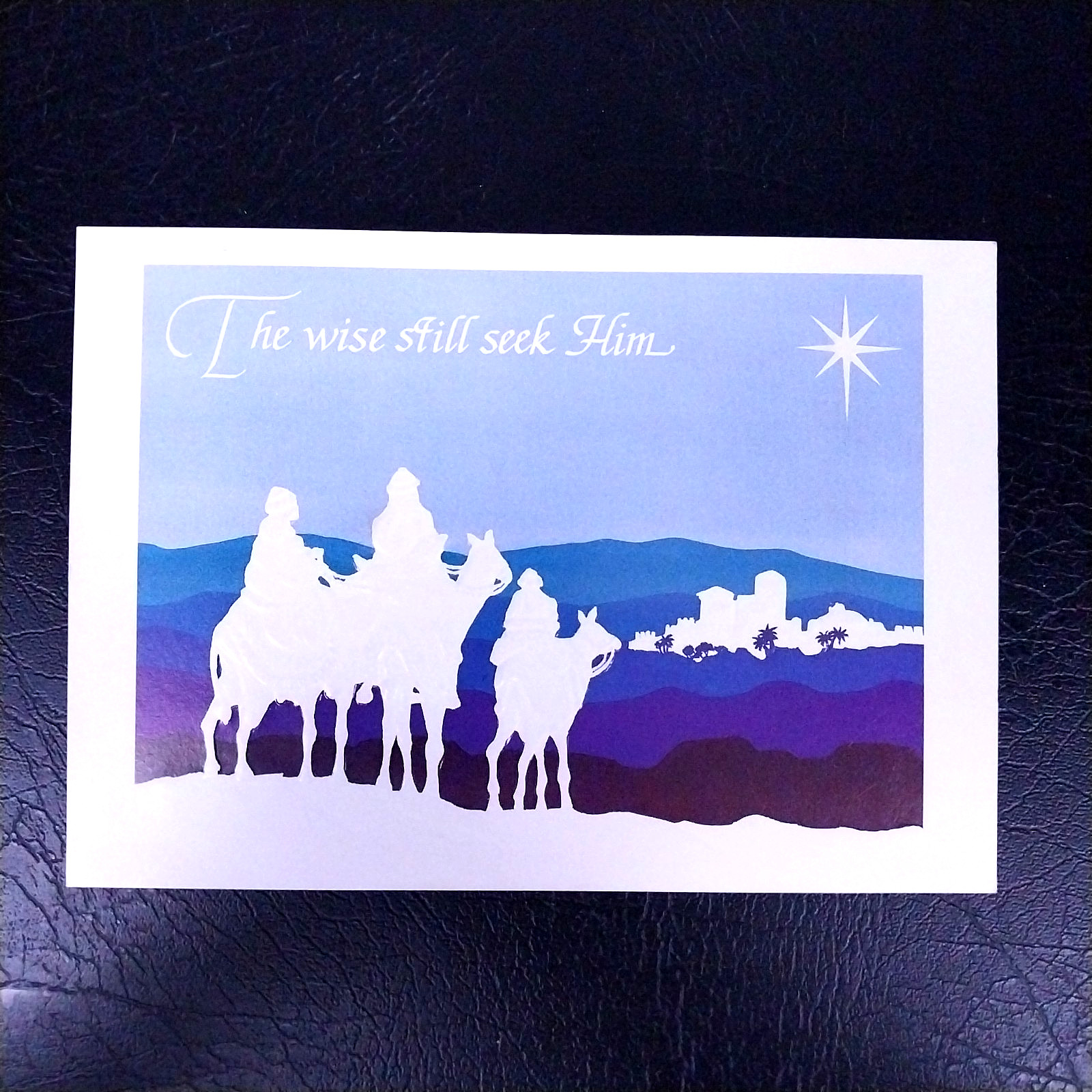 NGS Christmas Card Sample Advertisement – The Wise Still Seek Him 2A67