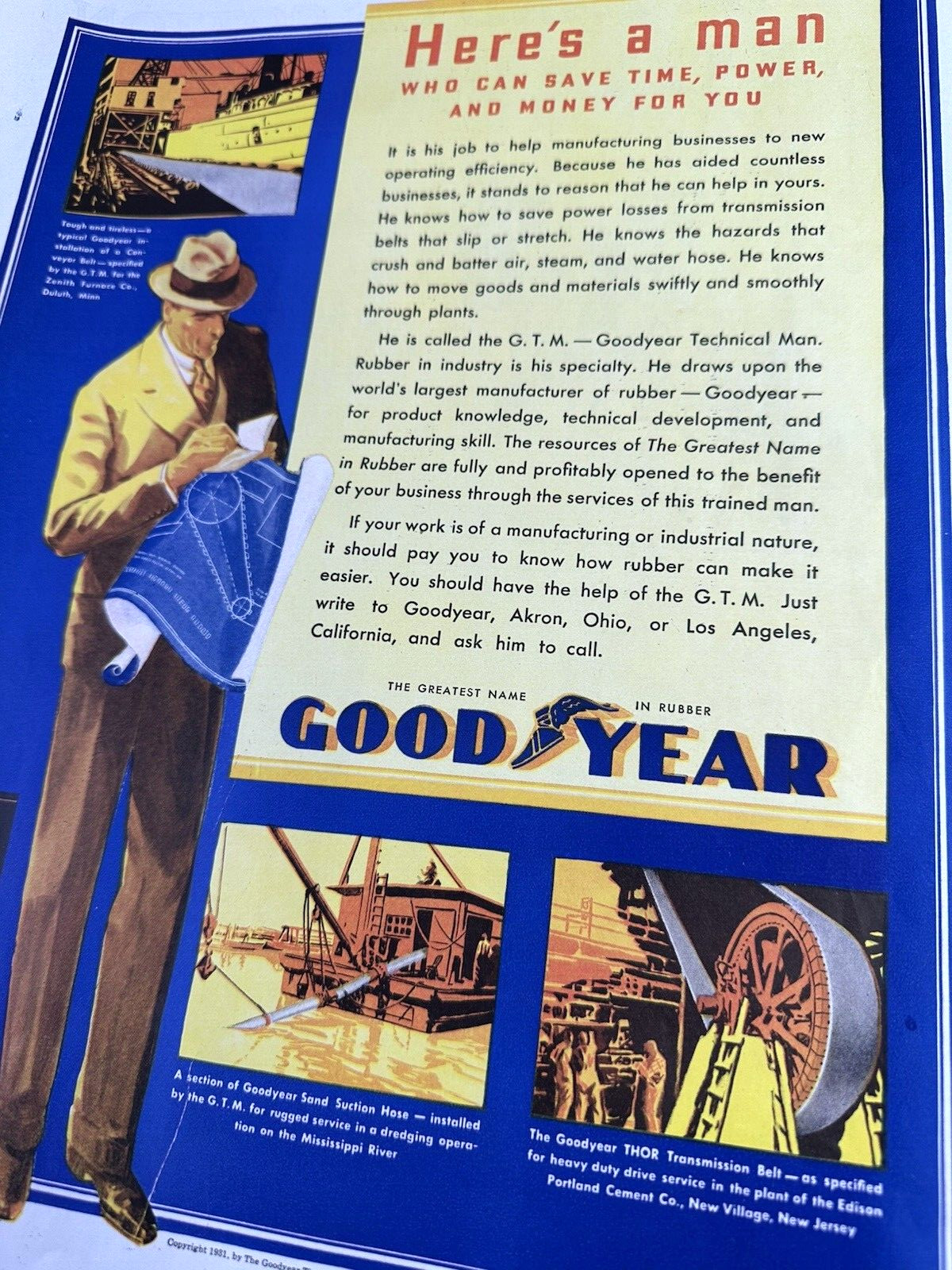 Vtg Lot of 4 Automotive Print Ads BIG Art Deco Sat Eve Post 1931