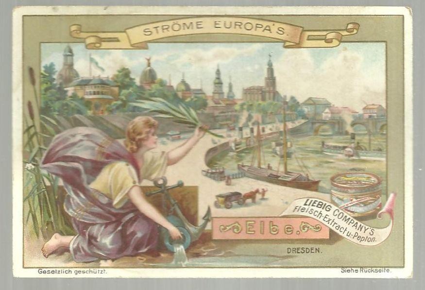 Liebig Company’s Fleisch-Extract With Dresden Victorian Trade Card