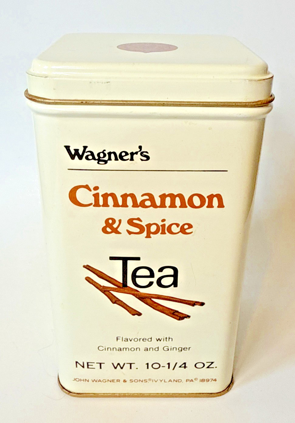 Vintage Tin Wagner’s Tea Perfect For Tea Bag Storage