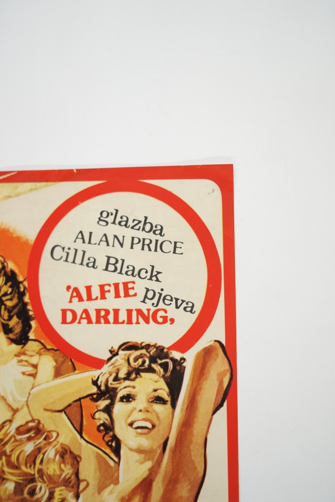 ALFIE DARLING / OH ALFIE Original exYU movie poster 1975 JOAN COLLINS ALAN PRICE