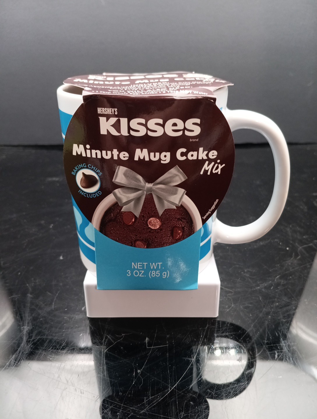 HERSHEY’S Kisses Minute Mug Cake Mix Ceramic Mug Galerie Free Shipping! T2344