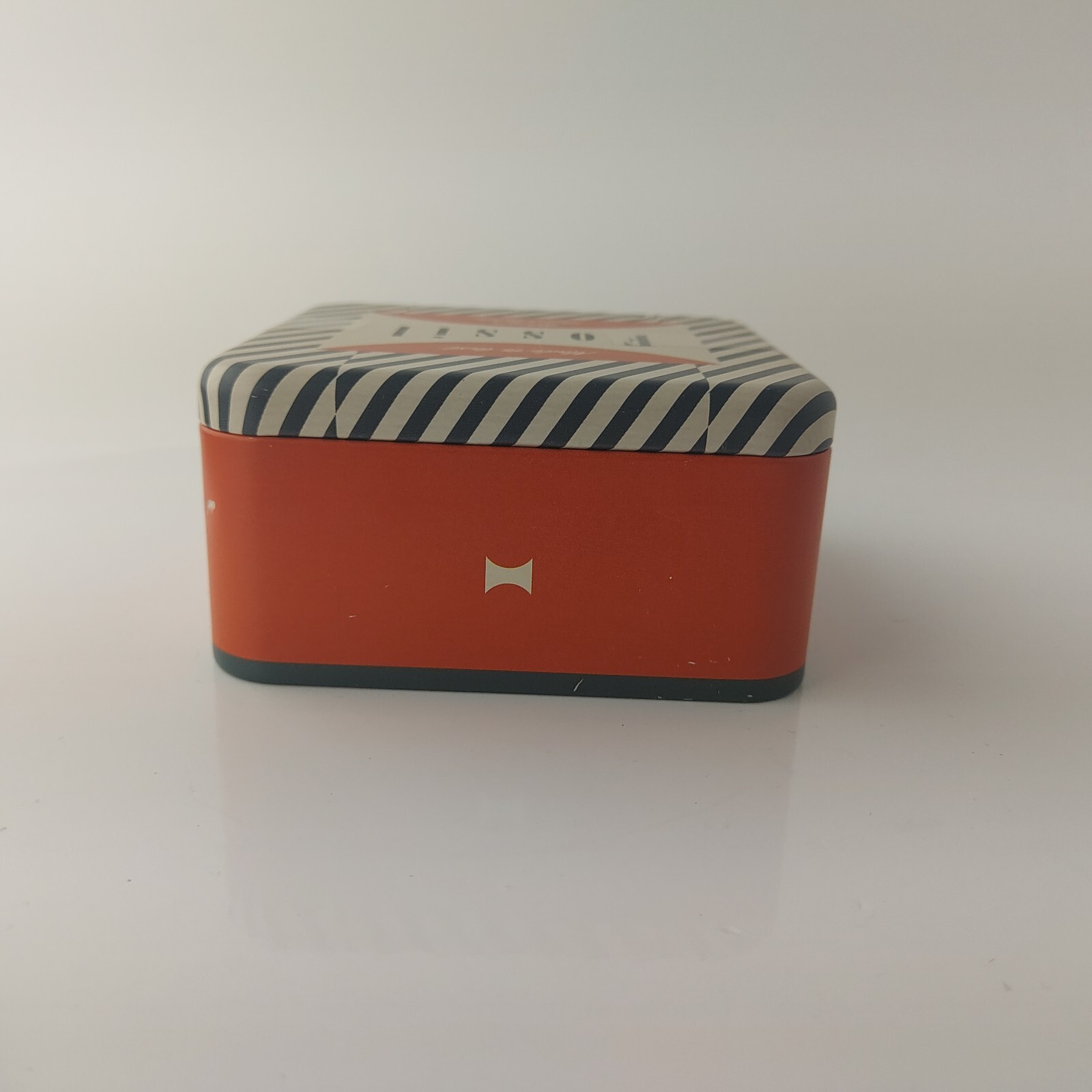 Fossil Watch EMPTY Metal Tin Box Jewelry Storage Box Made to Last #5592