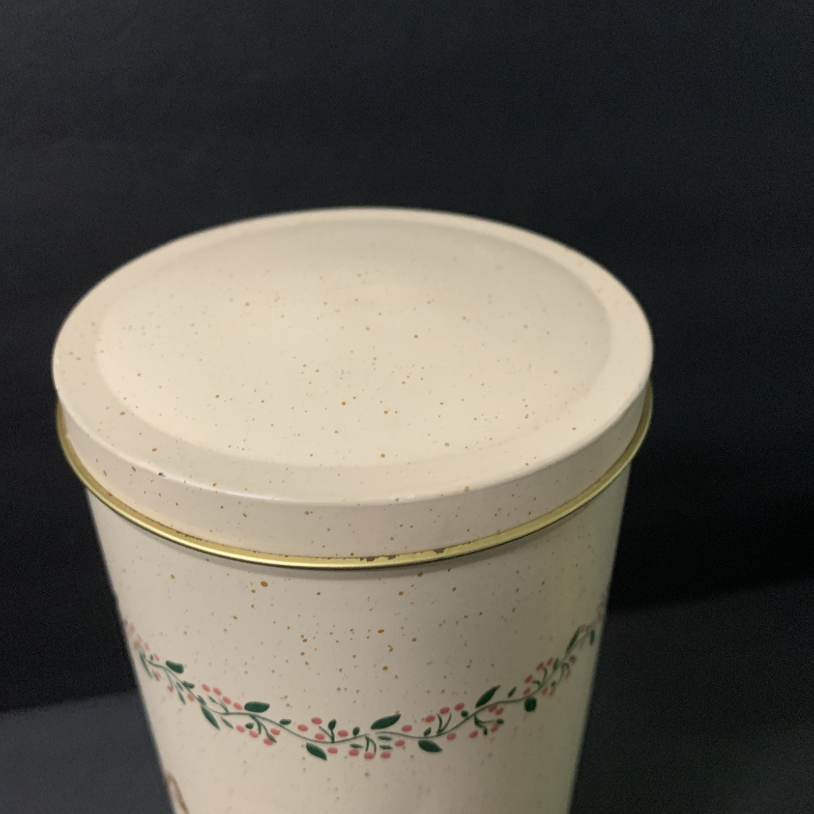 Decor The Tin Box Company Of America Kitchen Canister Vintage 1980’s