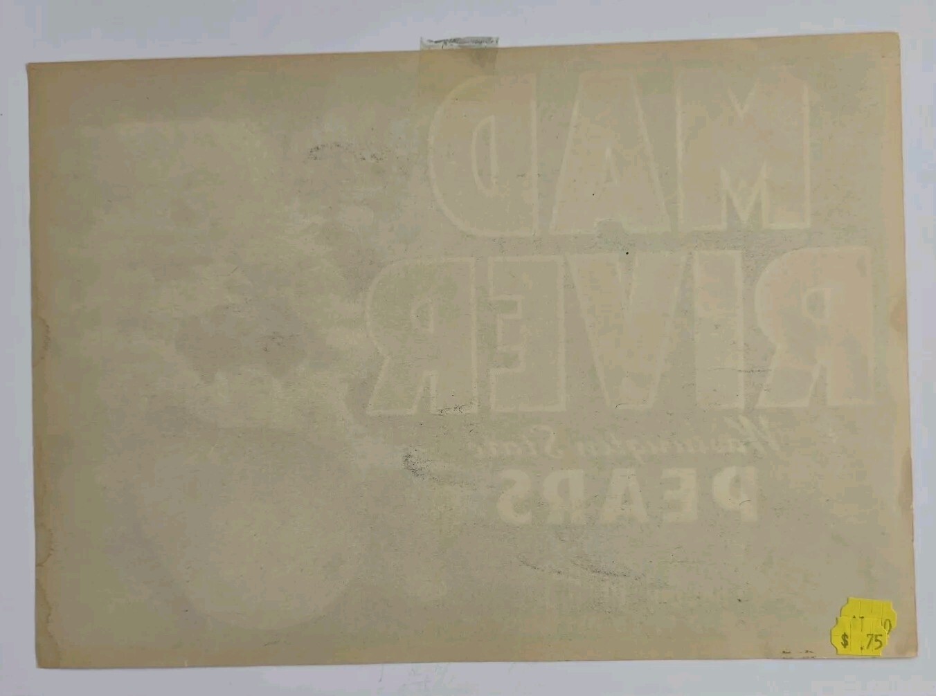 Apple Fruit Crate Label 1950’s Mad River Vintage Entiat Washington