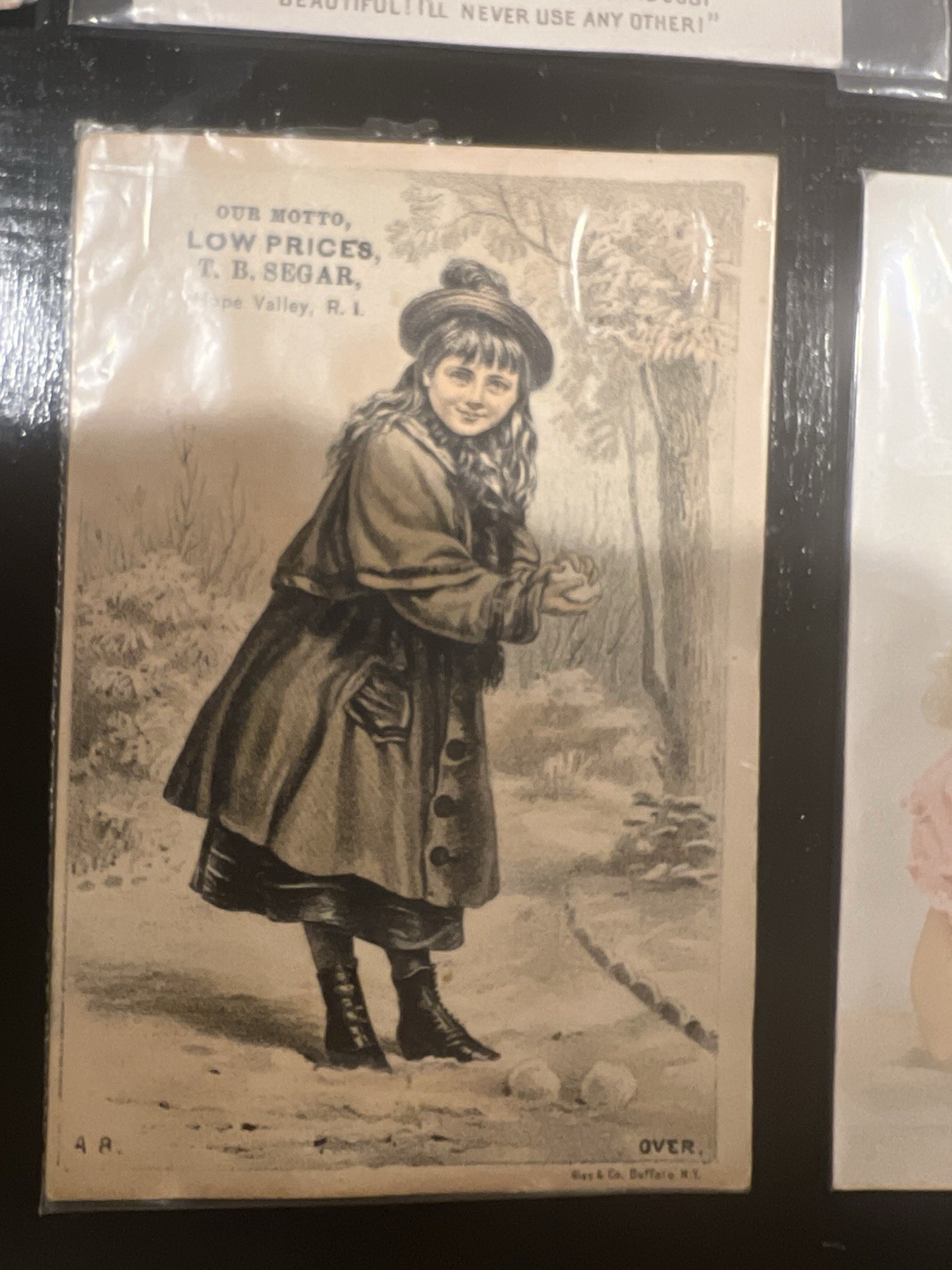 10 Victorian Ad Cards: Soap, Thread, Cologne, Shoes
