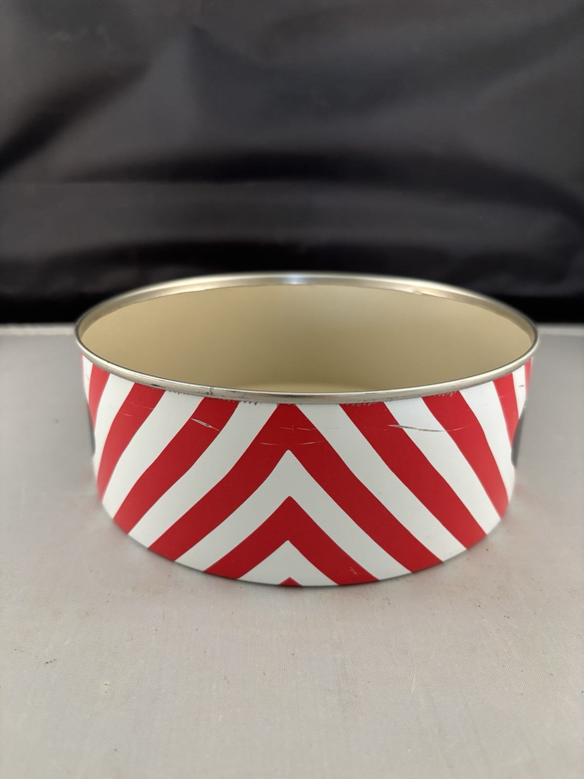 Colorful Unusual EMPTY Food Tins Cans LOT of THREE Cheese/ Fruitcake/ Peppers