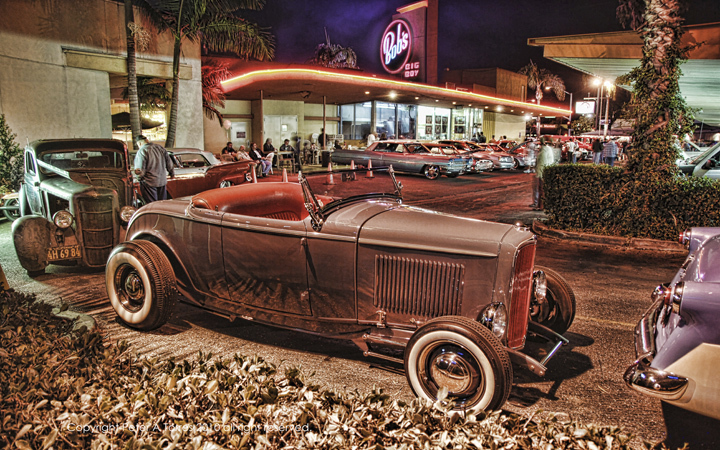 Burbank Bobs Diner Metal Sign