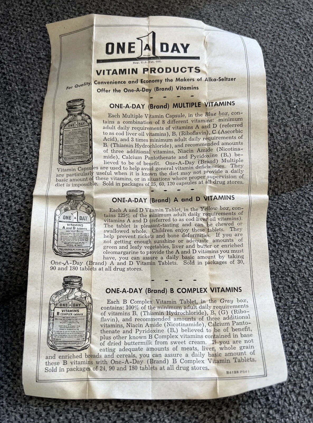 ONE Vintage Dr. Miles Anti-Pain Pills Advertising Tin Apothecary With Contents