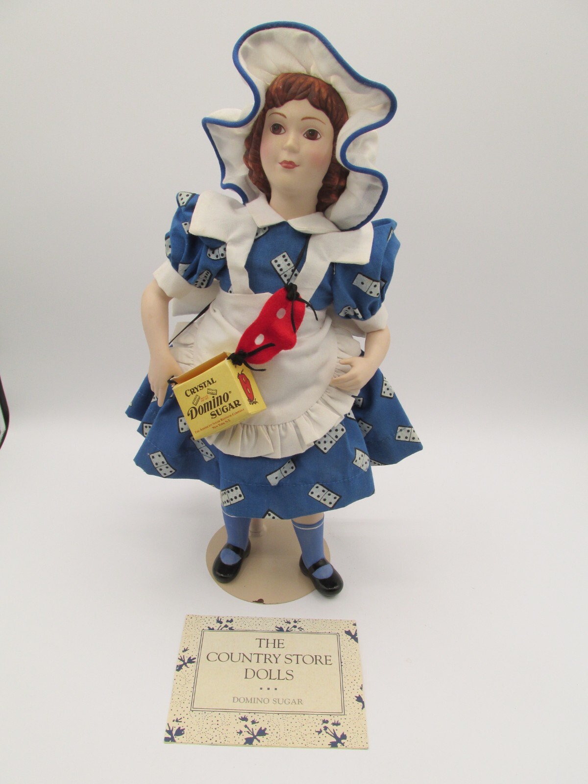 VINTAGE COUNTRY STORE DOLL COLLECTION FRANKLIN MINT HEIRLOOM 10 PORCELAIN DOLLS!