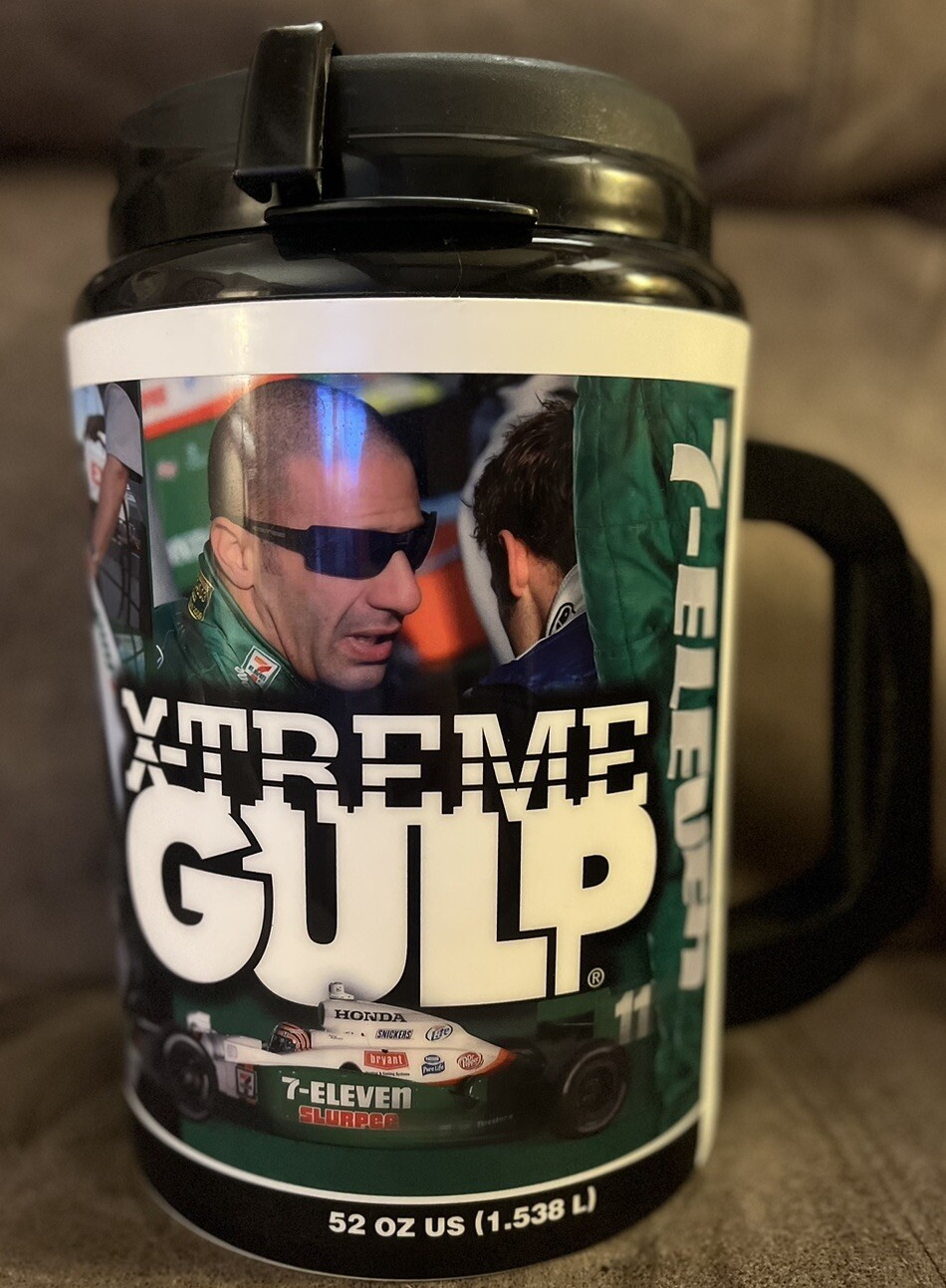 7-11 Xtreme Gulp Big Gulp 52 Oz Insulated Cup 2009 Tony Kanaan