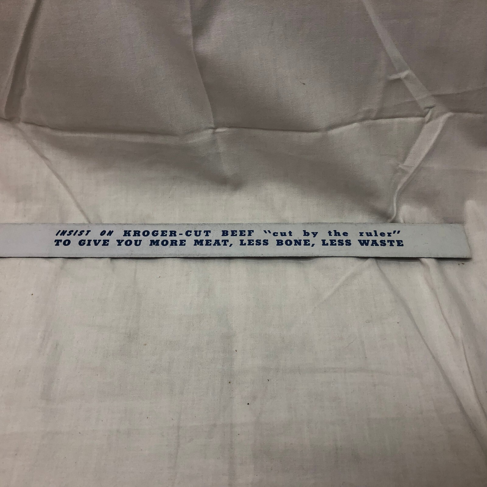 Vintage Plastic Advertising Kroger Ruler