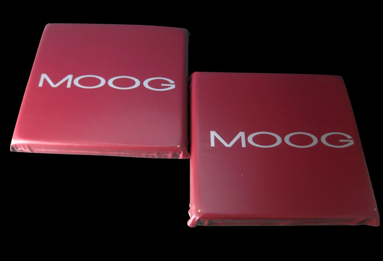 MOOG Seat Cushions Stadium Bleacher Foam Advertising Employee Gift Maroon Logo 2