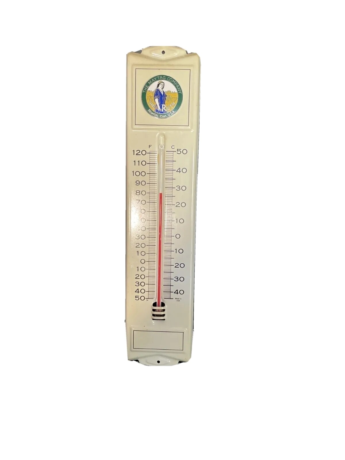 Vintage Advertisement-Promotional Thermometer THE RUTH – Maytag Co