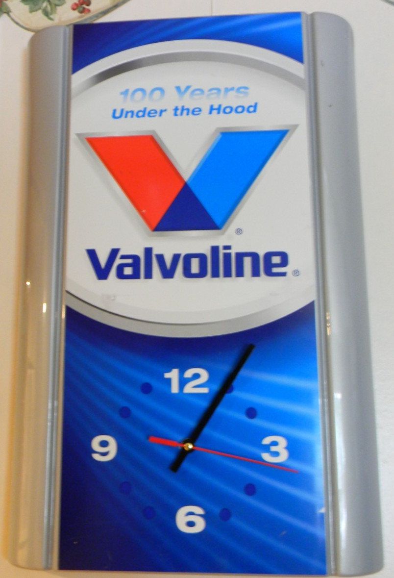 Valvoline 100 Years Racing Commemorative Clock,