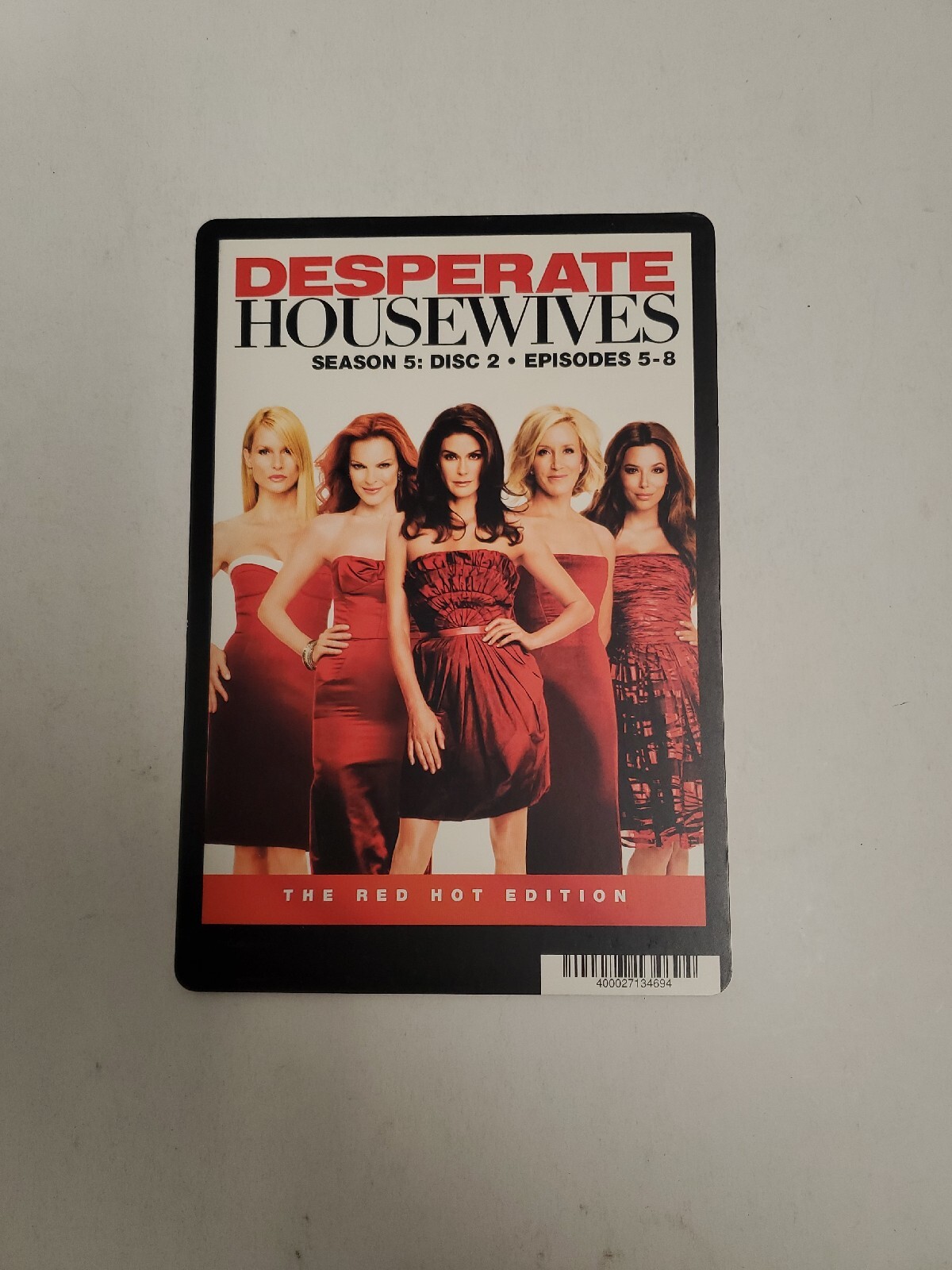 Desperate Housewives Season 5 Disc 2 BLOCKBUSTER DVD BACKER CARD ONLY 5.5″X8″