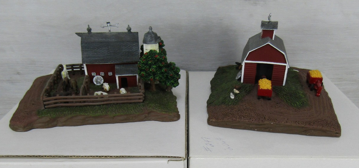 IOWA FARM BUREAU FOUNDATION FARM SCENE 1ST & 2ND IN SERIES both #247/ 1260 & 800