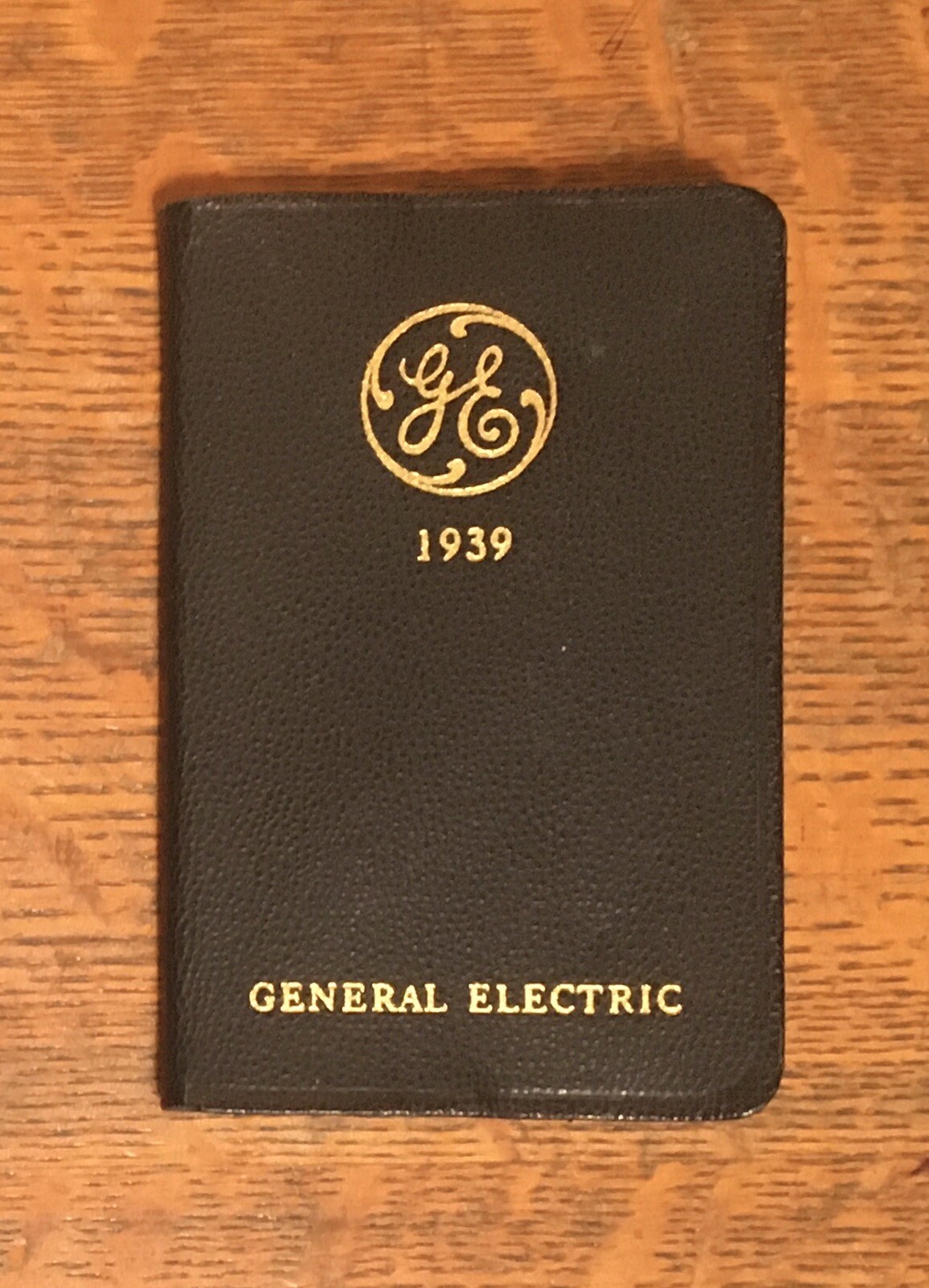 1939 General Electric GE Diary / Reference Handbook