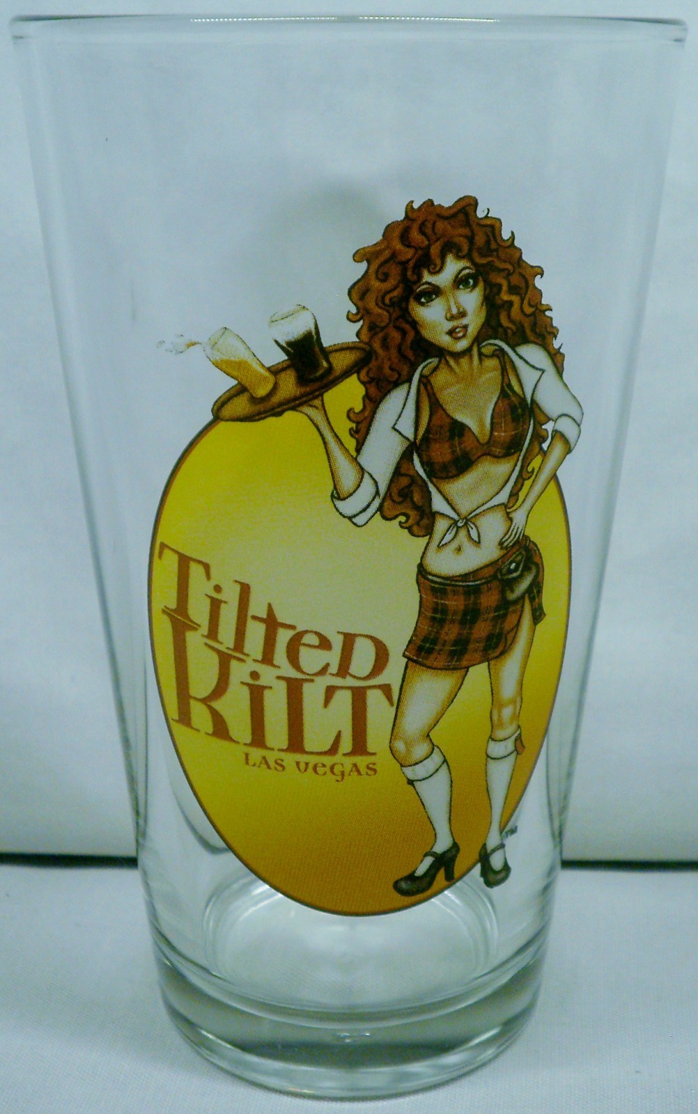Tilted Kilt Pub & Eatery Glass Cup Las Vegas NV 16oz