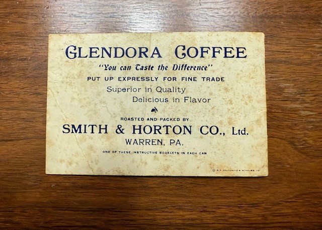 1914 Panama Canal Drawing Book Complements of Glendora Coffee