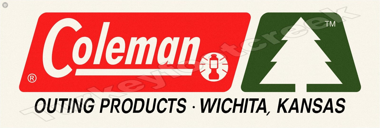 Coleman Outing Products 6″ x 18″ Metal Sign