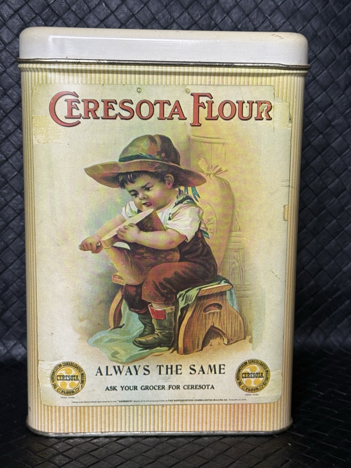 Ceresota Flour Tin Northwest Consolidated Millers RARE FIND