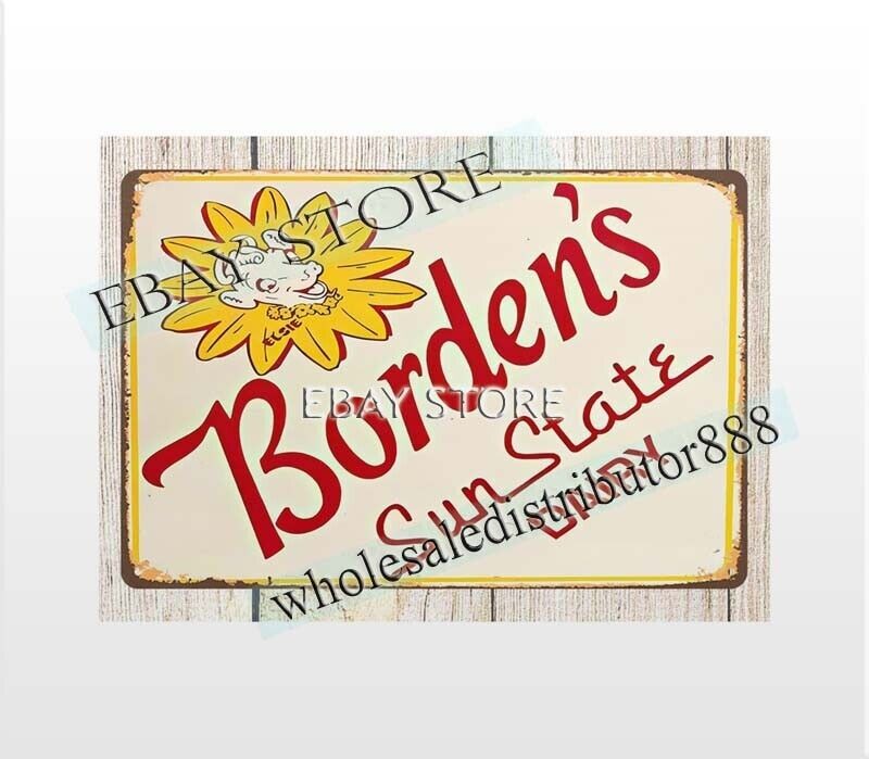 dairy products Sun State Dairy tin sign reproduction inspirational wall decor