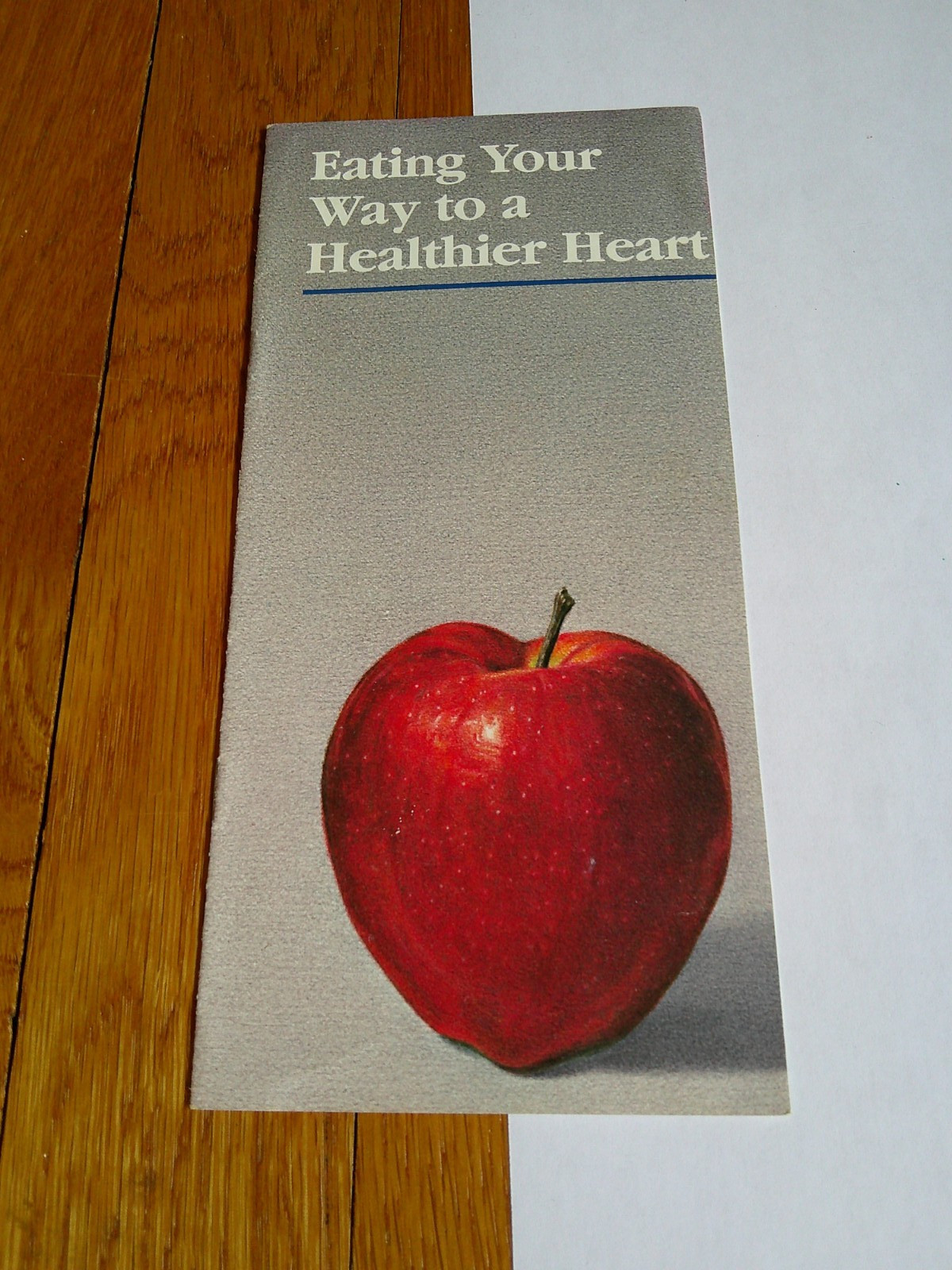 Smith Kline & French 1980s Eat to Healthy Heart brochure 1984 era Info SK&F