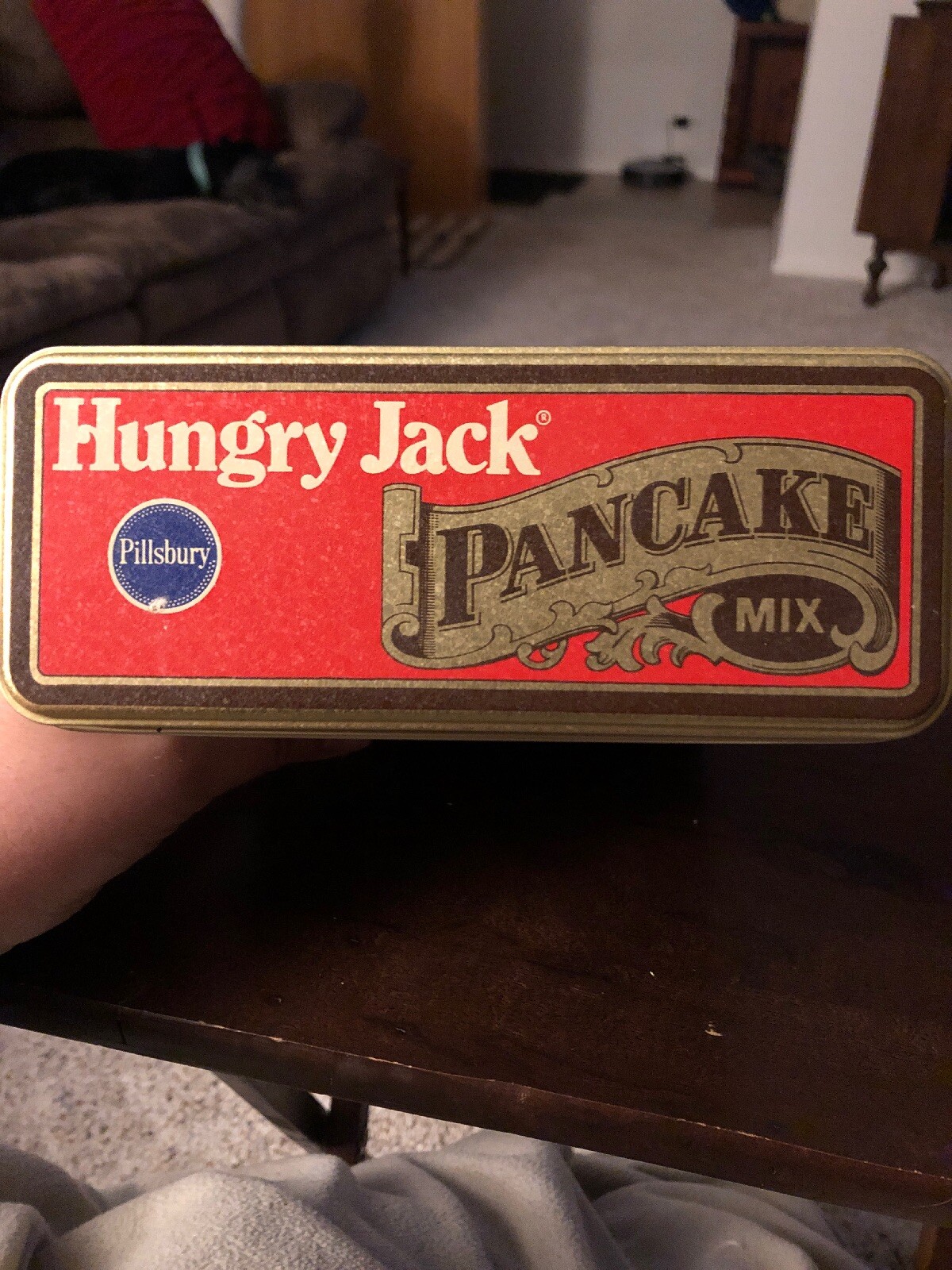 Vintage 1984 Pillsbury Hungry Jack Pancake Mix Tin – Americana