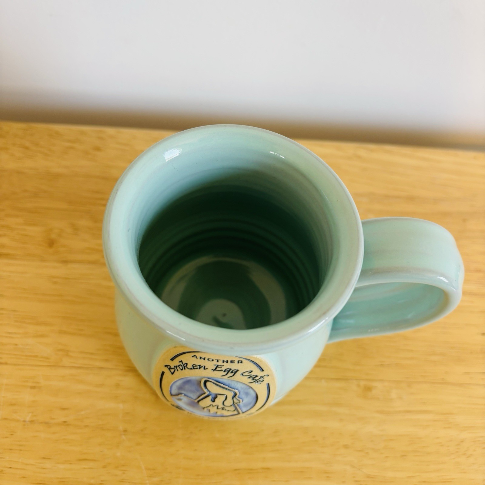 Deneen Another Broken Egg Cafe West Lafayette Coffee Mug Cup 2018 HandThrown USA