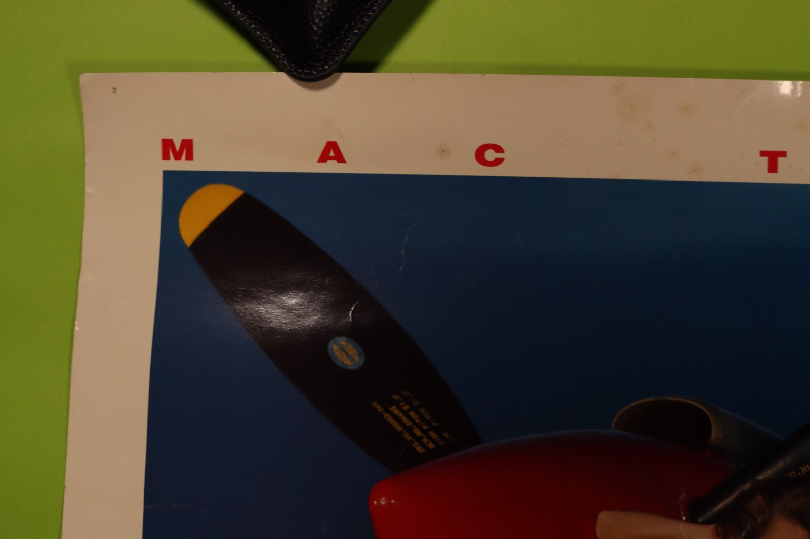 Vintage 1988 Mac Tools Calendar 50th Anniversary 19″x24″