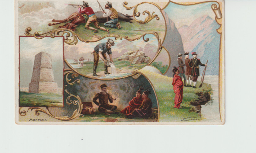 Arbuckle Bros. Coffee Trade Card~Montana ~1892