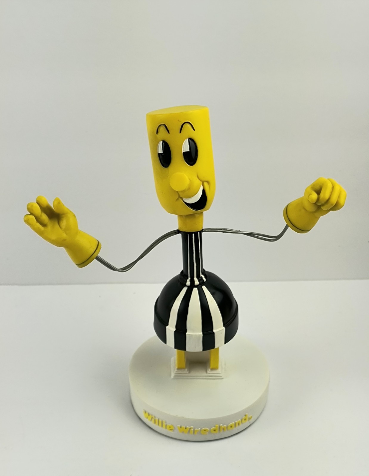 WILLIE WIREDHAND WIREHAND Reddy Kilowatt Bobblehead Bobble Head