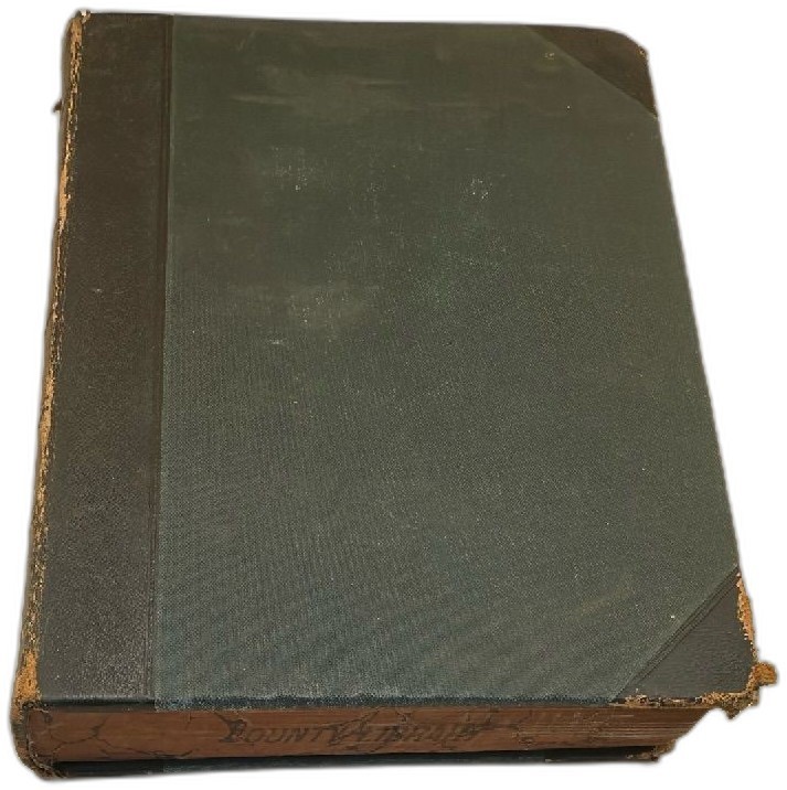Century Dictionary And Cyclopedia Volume II 1906 Antique Reference Book Leather