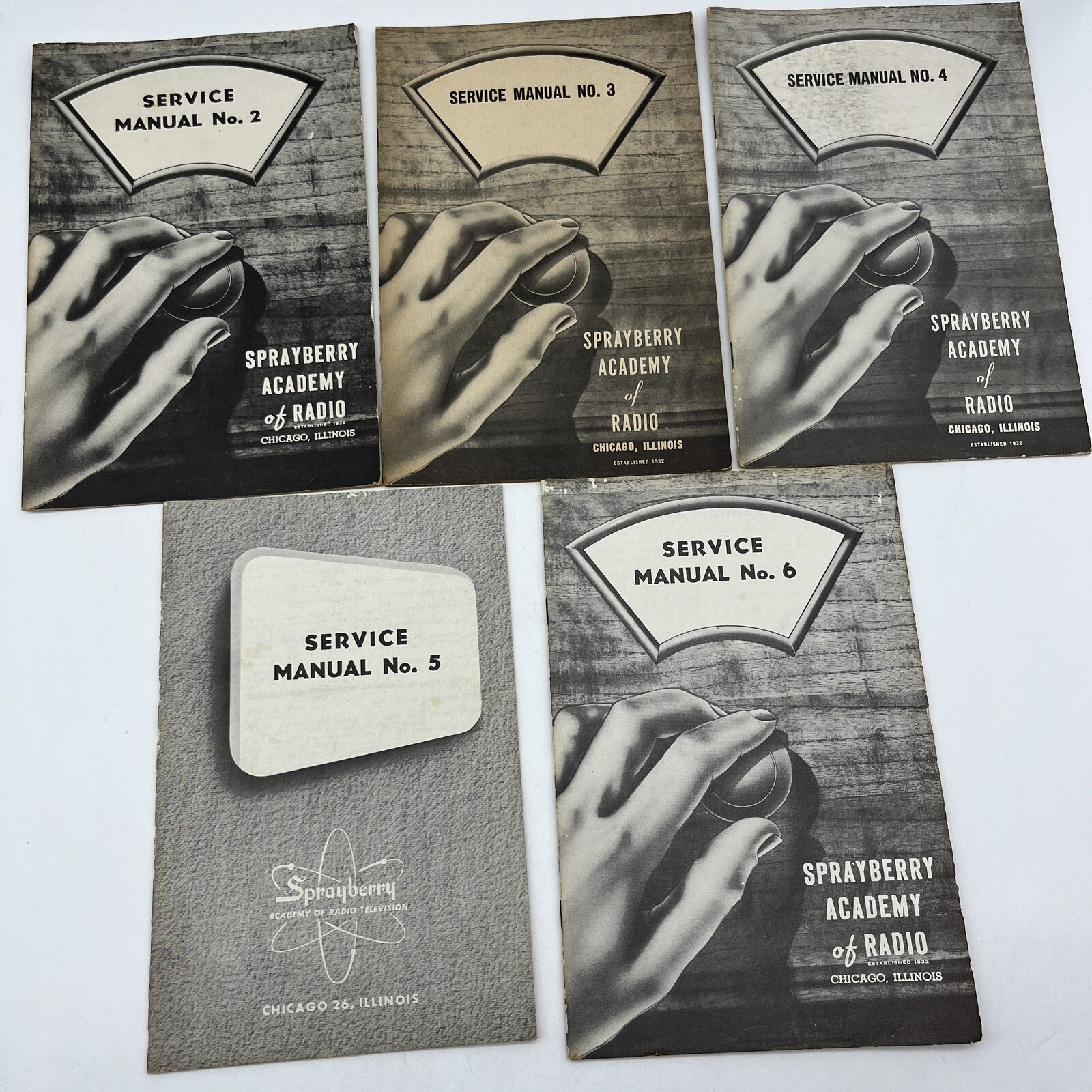 Sprayberry Academy of Radio Correspondence 1947-1958 Service Manual 2-6 VTG