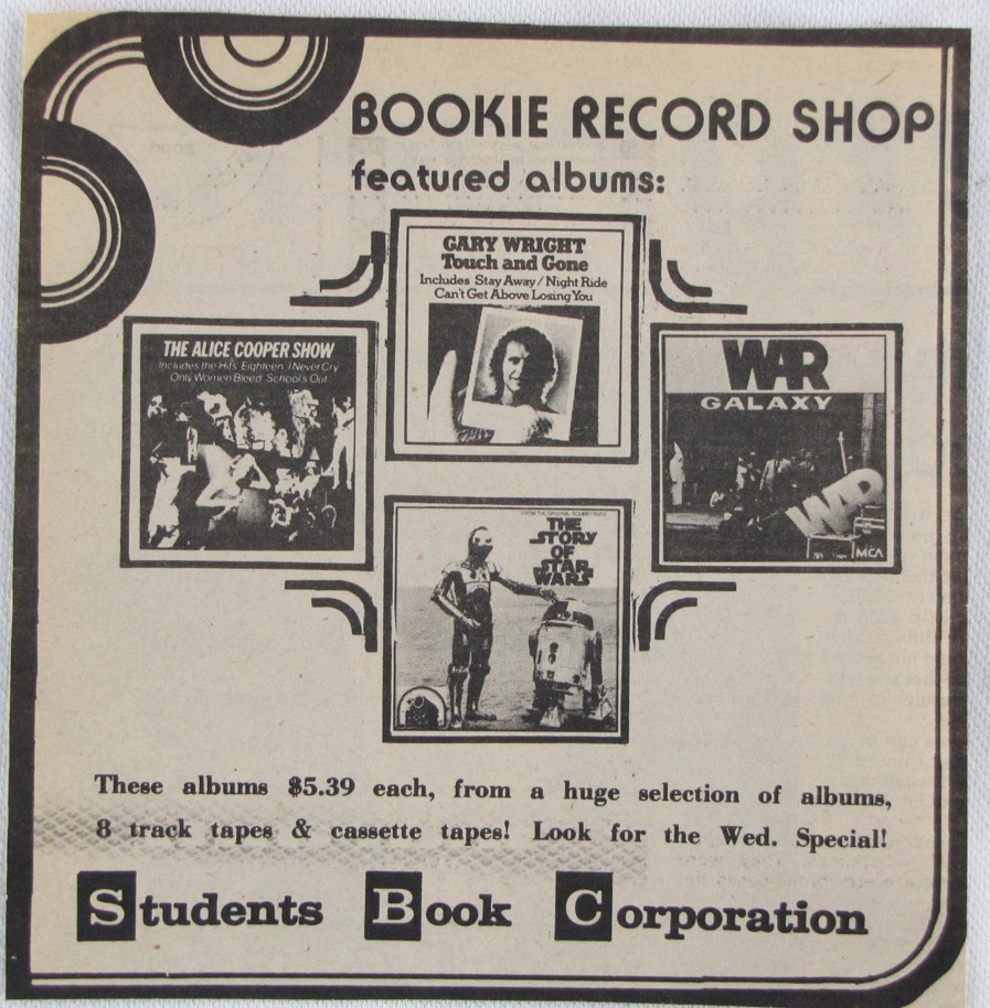 Vintage 1977 Story of Star Wars LP Record Album Newspaper Print Ad