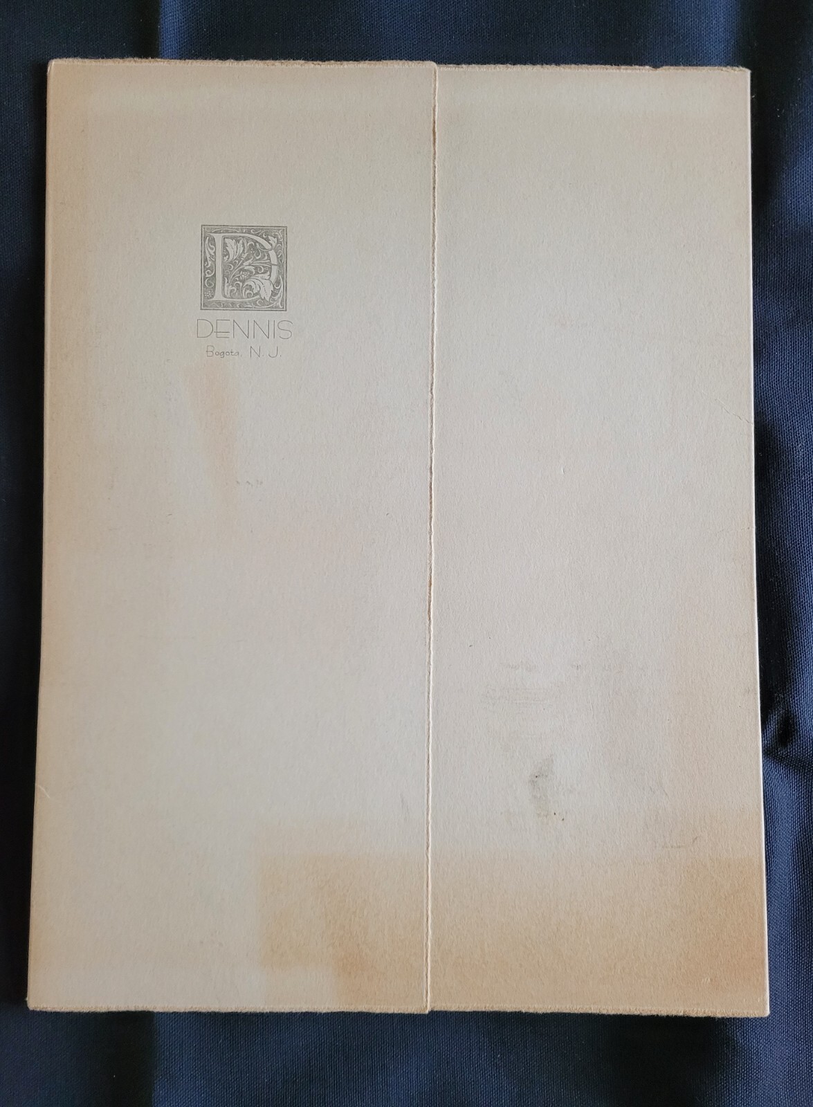 Lot of 3 vintage empty photo studio cardboard frames – Hackensack & Bogota NJ